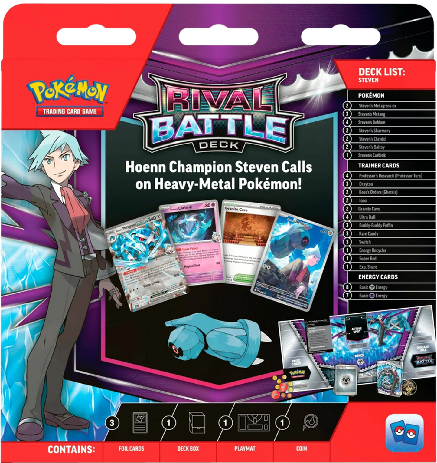 Pokemon Steven Battle Deck (ESP)