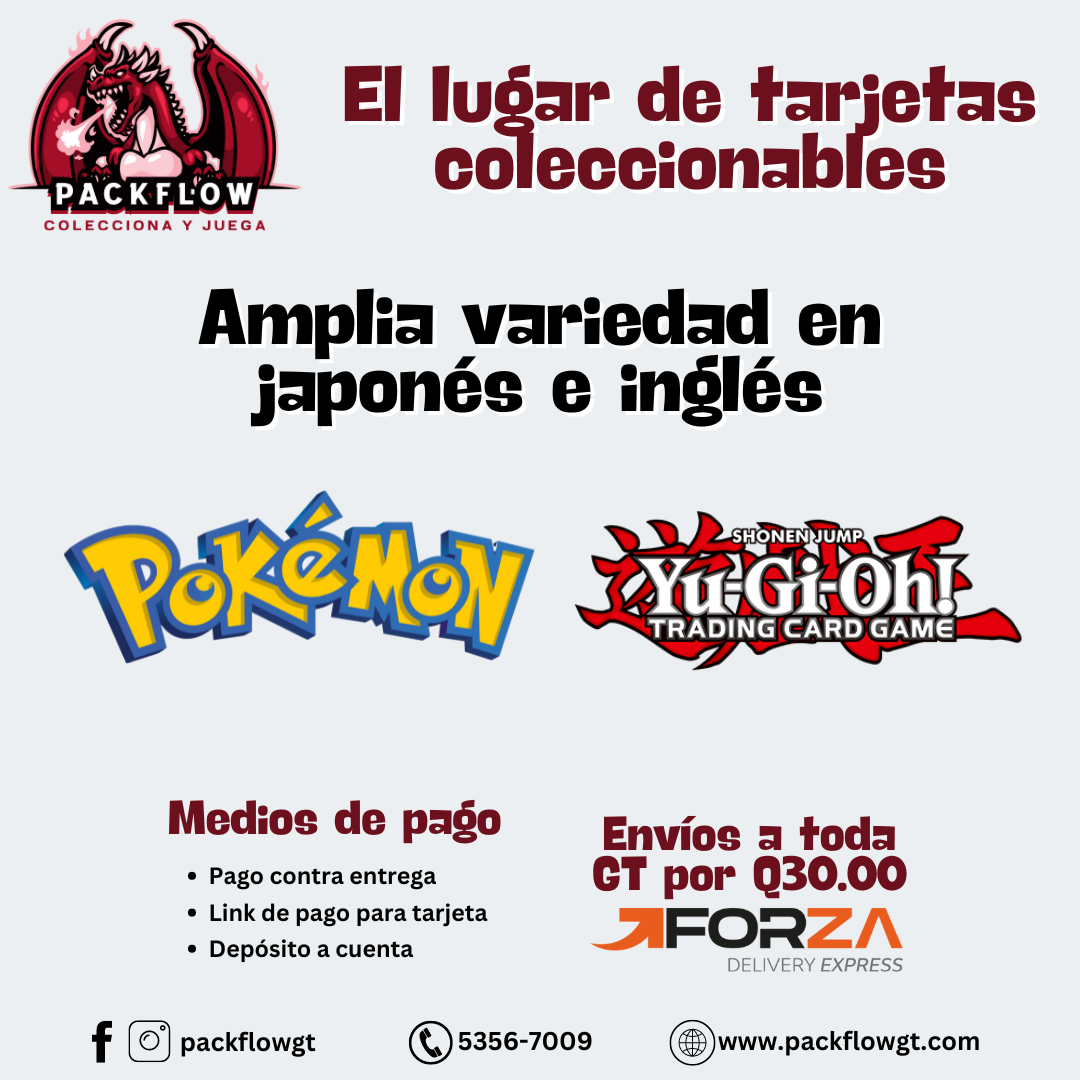 Tarjetas Pokemon, One Piece, YugiOh en inglés y japonés