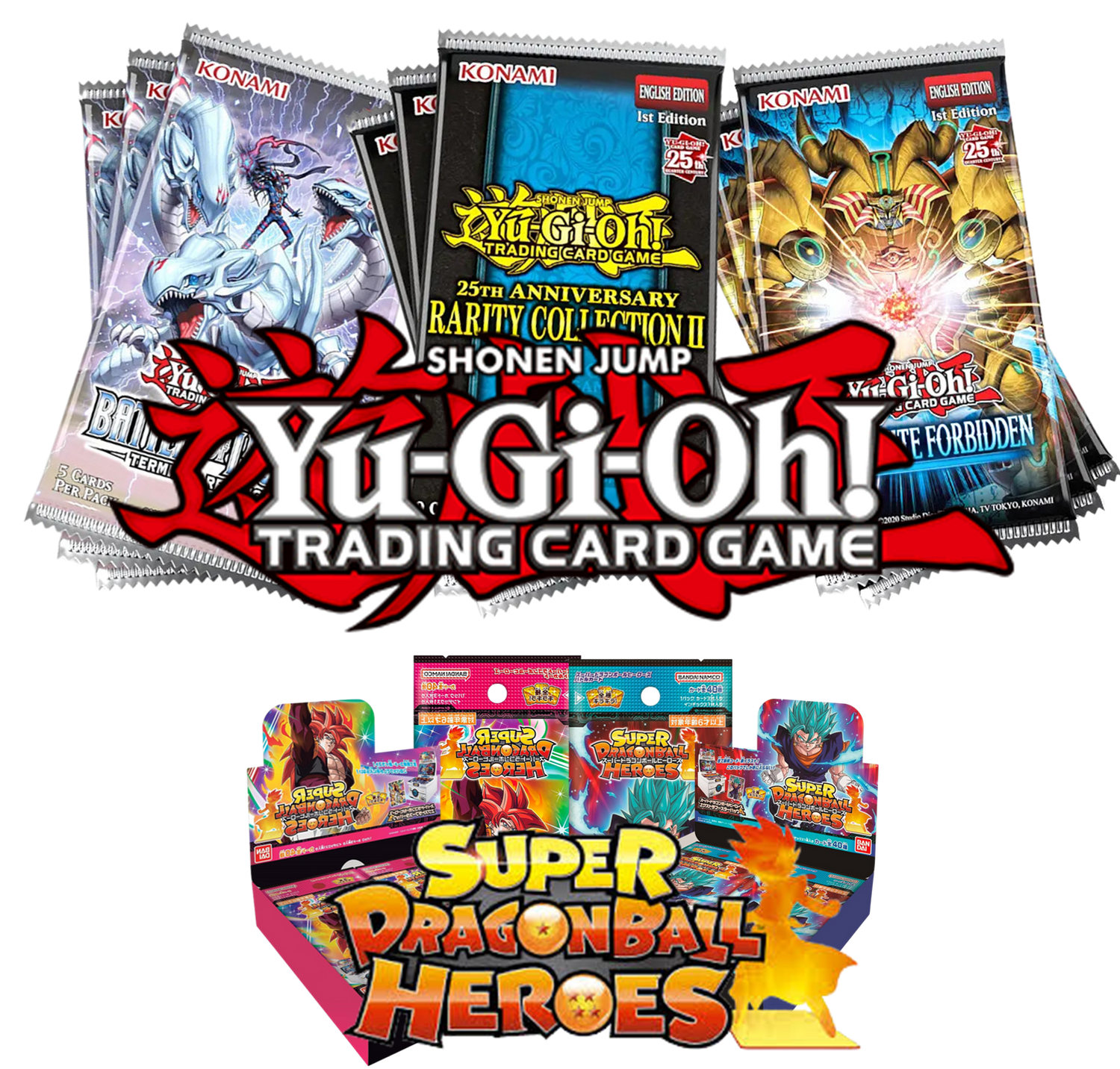 YugiOh, Dragon Ball TCG