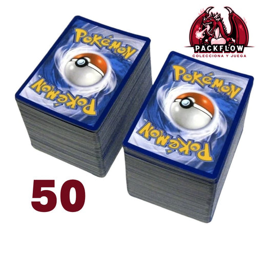 50 Cartas Pokemon sueltas (ENG)