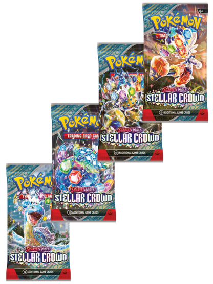 Pokemon Stellar Crown Booster Pack (Inglés)