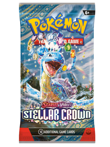 Pokemon Stellar Crown Booster Pack (Inglés)