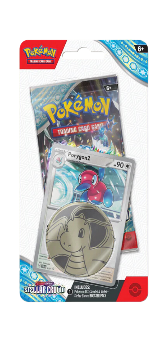 Pokemon Stellar Crown Booster CHECKLANE (Inglés)