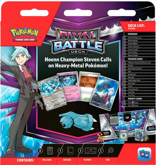 Pokemon Steven Battle Deck (ESP)