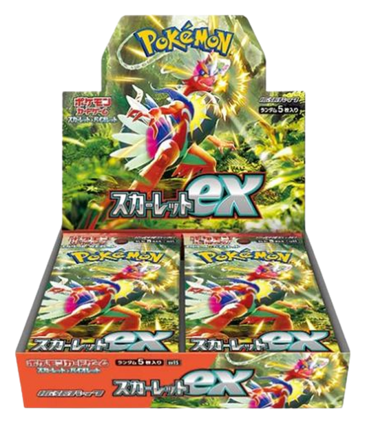 Pokemon Scarlet EX Booster BOX (Japones)