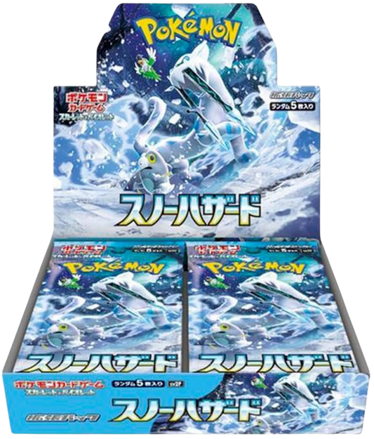 Pokemon Snow Hazard Booster Box (Japonés)