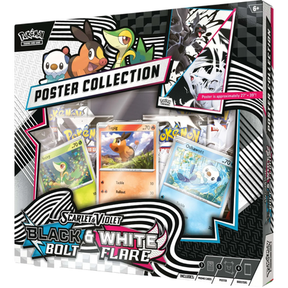 Pokemon Poster Collection – White Flare & Black Bolt