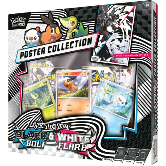 Pokemon Poster Collection – White Flare & Black Bolt