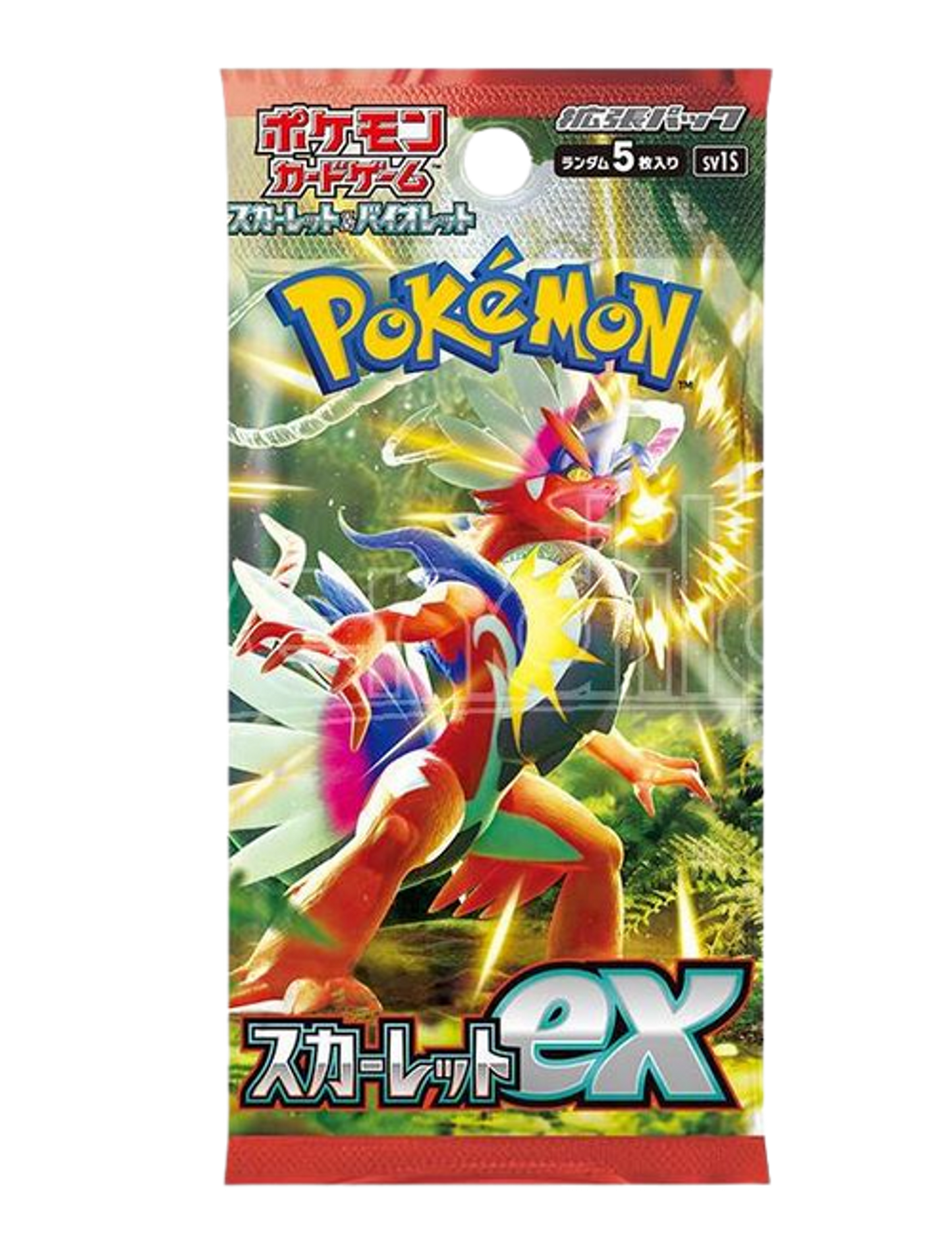 Pokemon Scarlet EX Booster Pack (Japones)