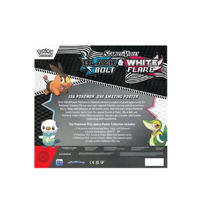 Pokemon Poster Collection – White Flare & Black Bolt
