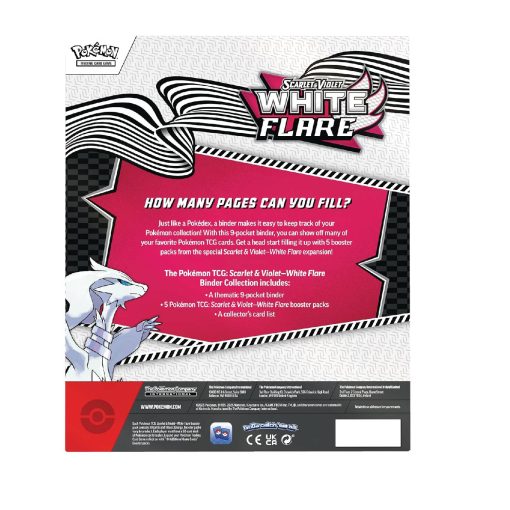 Pokemon Binder  – White Flare