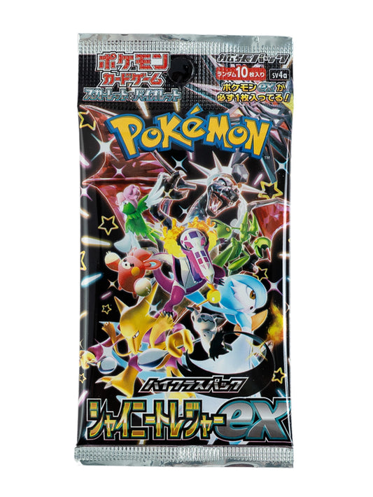 Pokemon Shiny Treasure EX Booster Pack (Japonés)