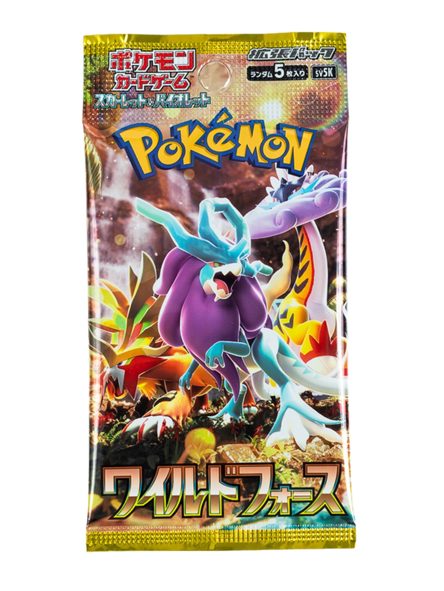 Pokemon Wild Force Booster Pack (Japonés)