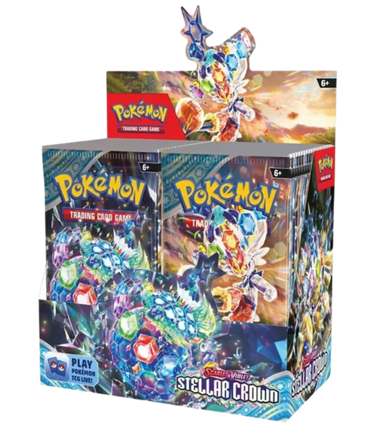 Pokemon Stellar Crown Booster BOX (Inglés)