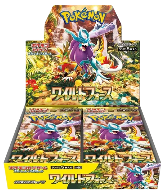 Pokemon Wild Force Booster Box (JAP)